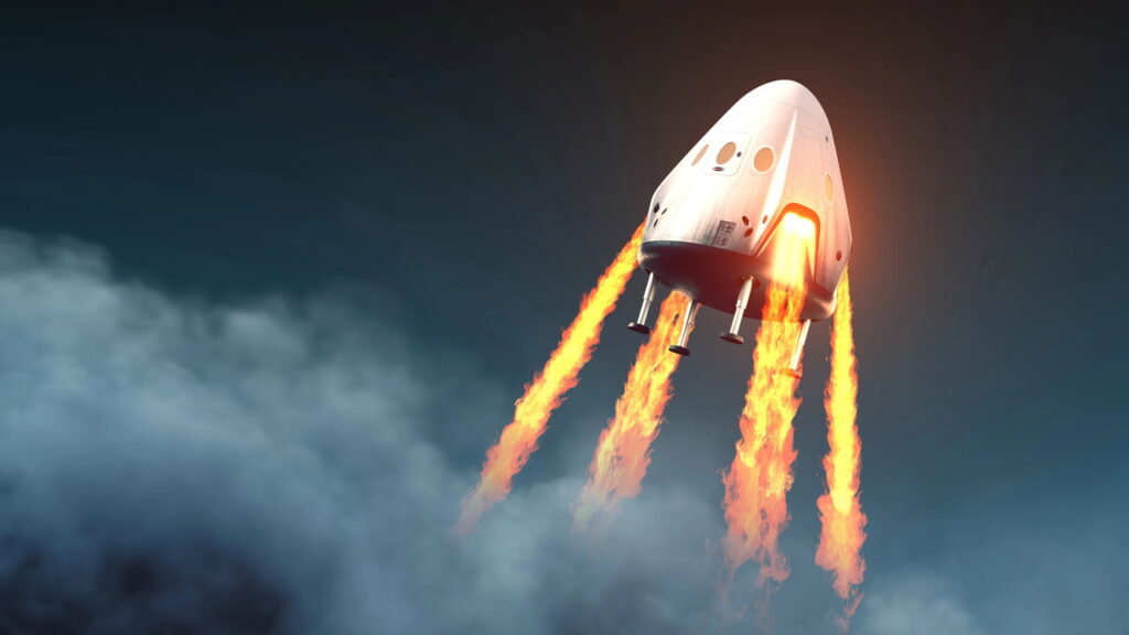 O foguete da SpaceX que pode levar 100 pessoas a Marte
