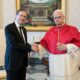 Papa se reúne com presidente de Israel e pede cessar-fogo urgente em Gaza