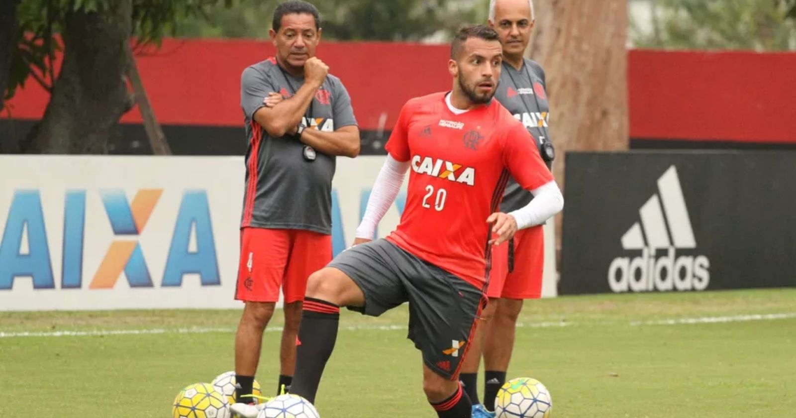 Canteros Flamengo — Foto: Gilvan de Souza/Flamengo
