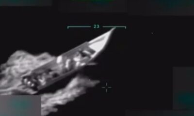 Barco venezuelano explode após ataque dos EUA no Caribe