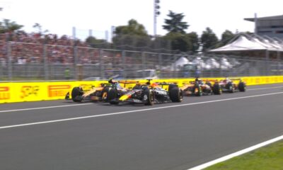 Verstappen, Norris e Piastri na disputa