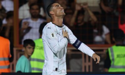 Cristiano Ronaldo dedica gol para companheiro que morreu em tragédia