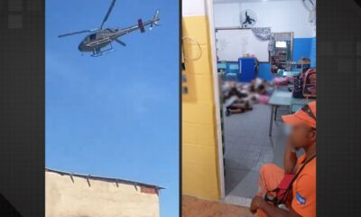 Operação em Senador Camará tem tiroteio e helicóptero atacado