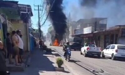 Operação em Senador Camará tem tiroteio e helicóptero atacado