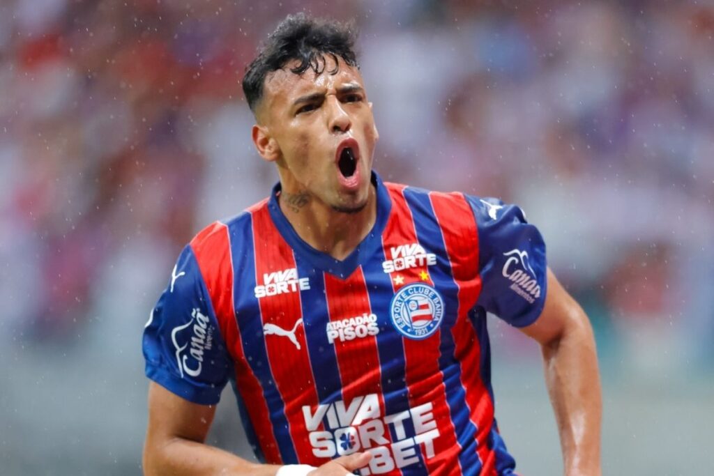 Lucho Rodríguez atacante do Bahia
