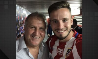 Saúl e Zico Flamengo