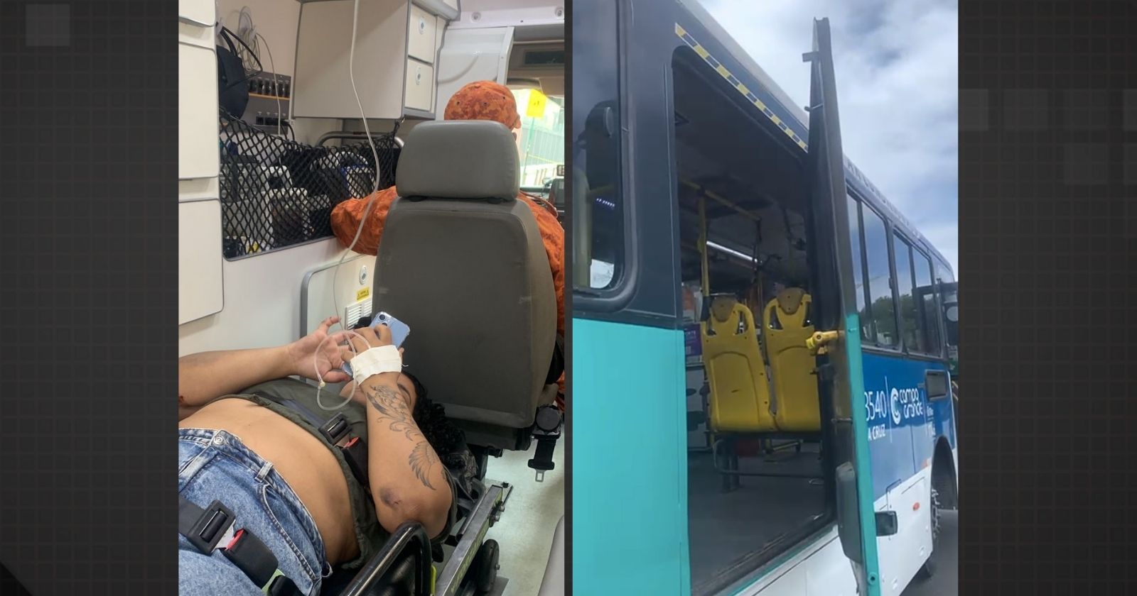 Estudante cai de ônibus no Centro do Rio após porta se soltar