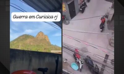 Tiroteio assusta moradores da comunidade Dois Irmãos em Curicica