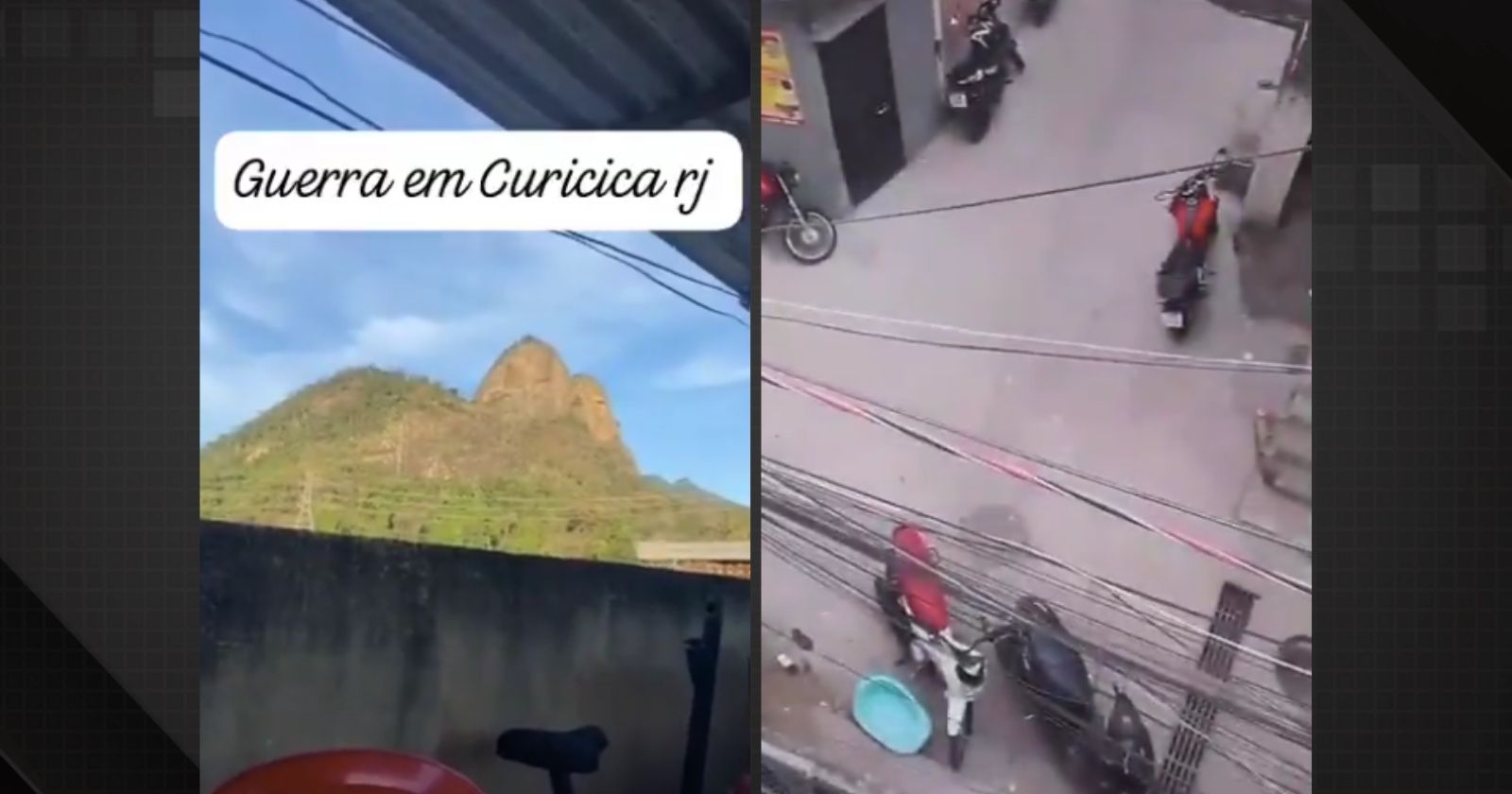 Tiroteio assusta moradores da comunidade Dois Irmãos em Curicica