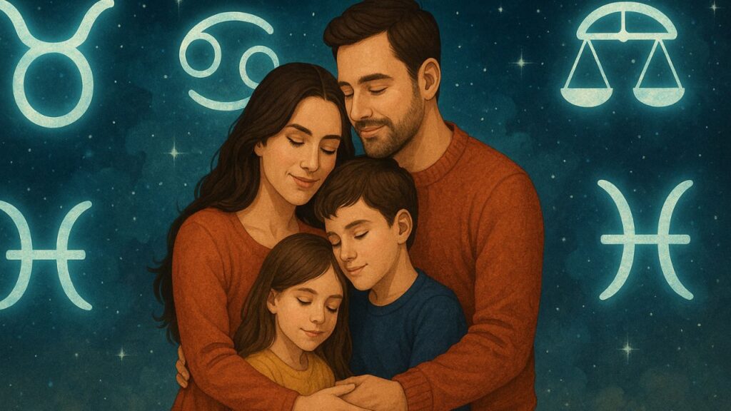 Descubra como a astrologia pode indicar quais signos experimentarão momentos únicos de união familiar nos próximos dias