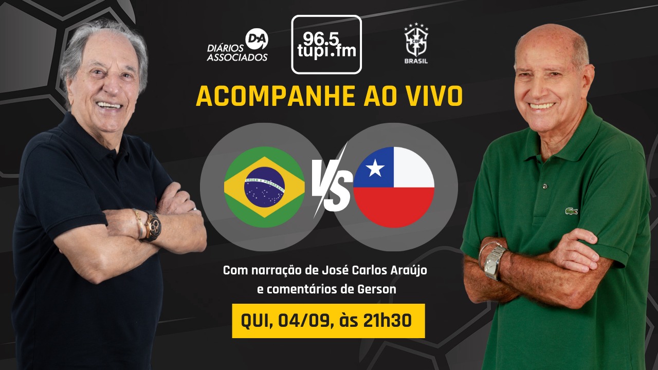 Brasil x Chile ao vivo