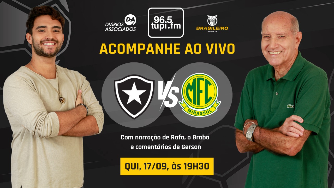 Botafogo x Mirassol ao vivo