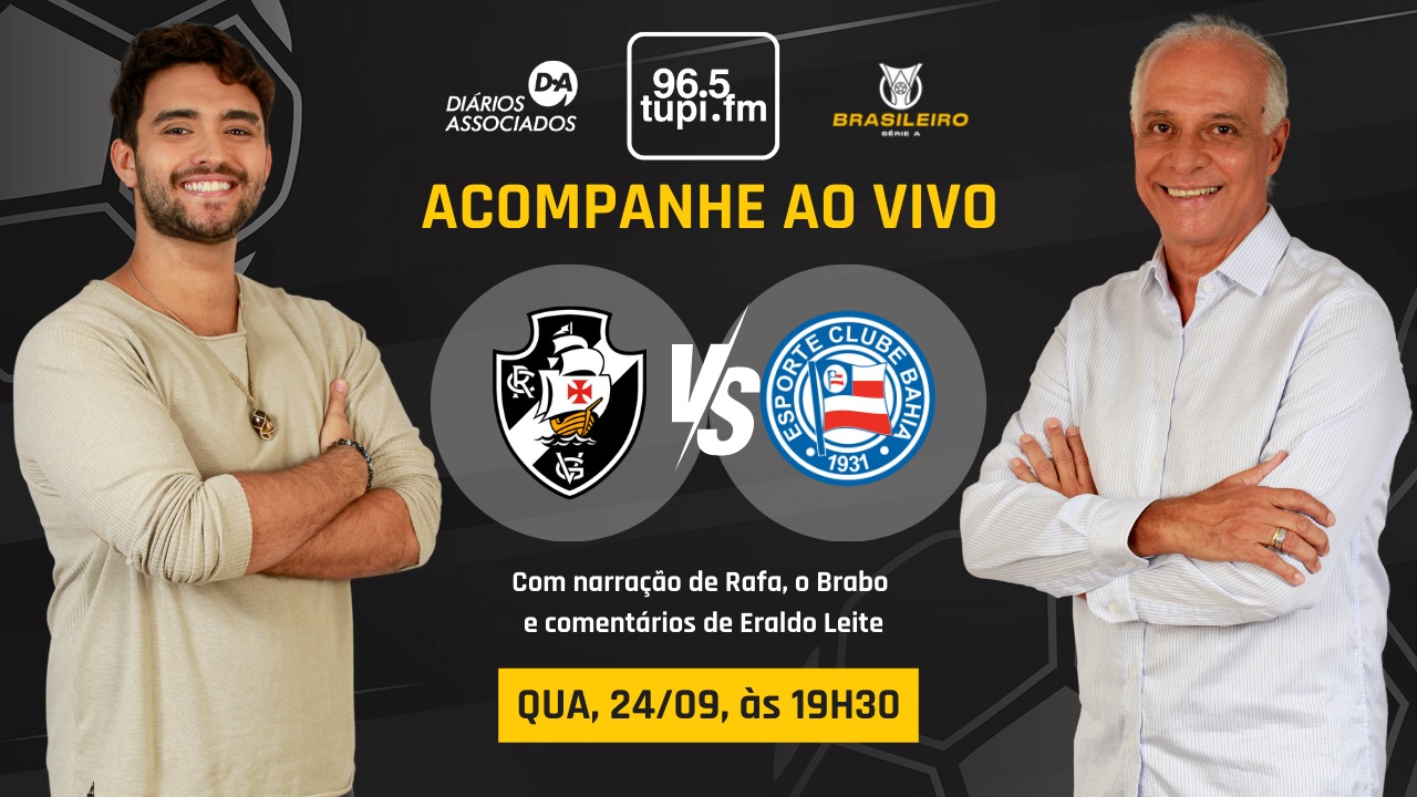Vasco x Bahia ao vivo