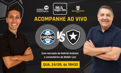 Grêmio x Botafogo ao vivo