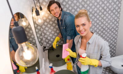 Como limpar o banheiro com soluções naturais e acabar com manchas e odores