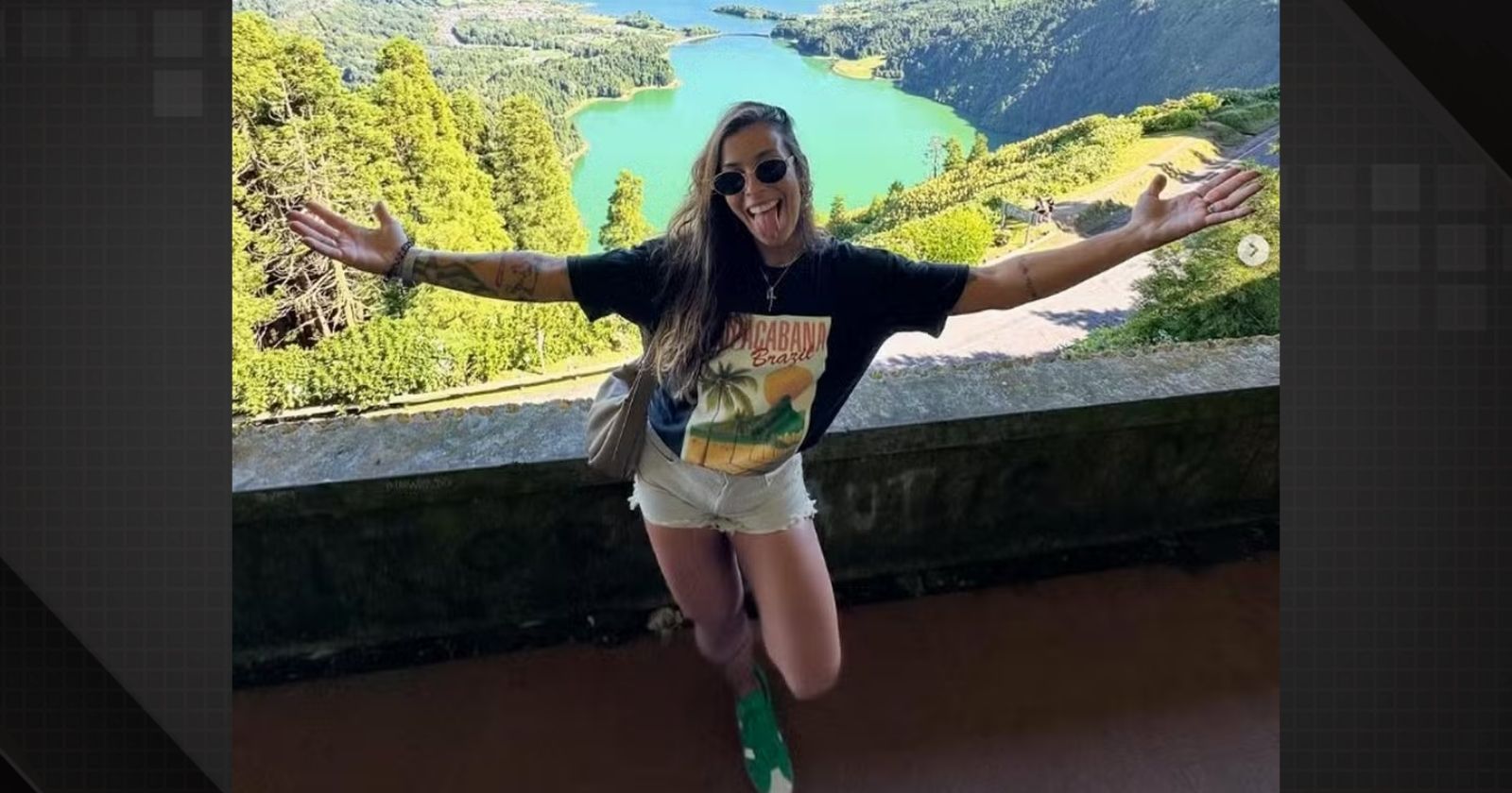 Pesquisadora brasileira em viagem internacional