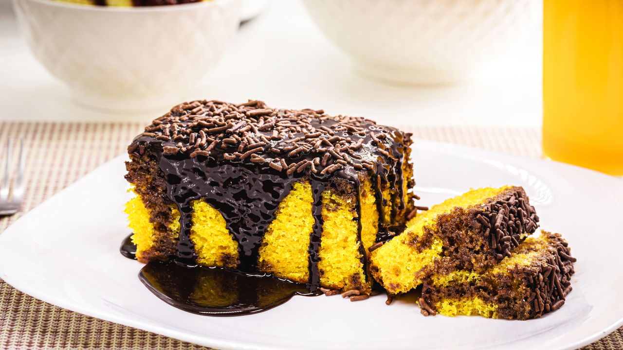 Receita simples de bolo de cenoura na Air Fryer