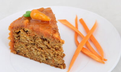 Receita de bolo de cenoura da vovó que derrete na boca