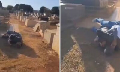 Advogado e jardineiro brigam por dívida em cemitério de Goiás