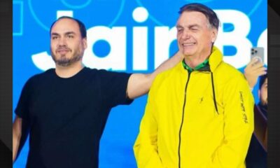 Carlos Bolsonaro cobra revogação da prisão do pai: "Relator em silêncio"