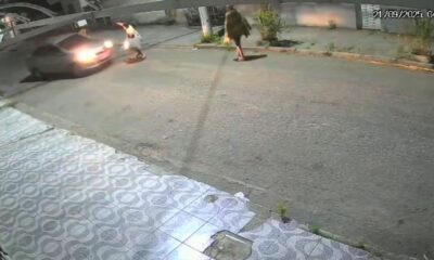 Motorista reage a assalto e atropela criminosos em São Gonçalo