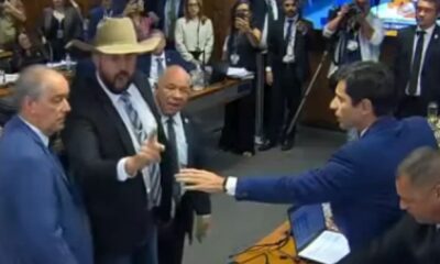 Confusão na CPMI do INSS suspende depoimento no Senado