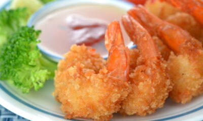 Receita de empanado de camarão crocante e irresistível