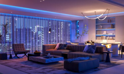 Iluminação que deixa ambientes modernos e elegantes