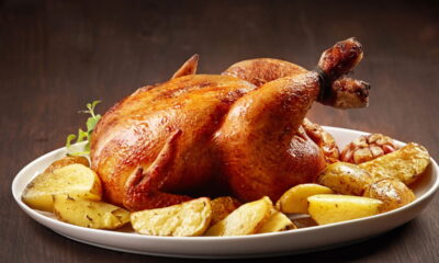 Frango crocante sem óleo que derrete na boca