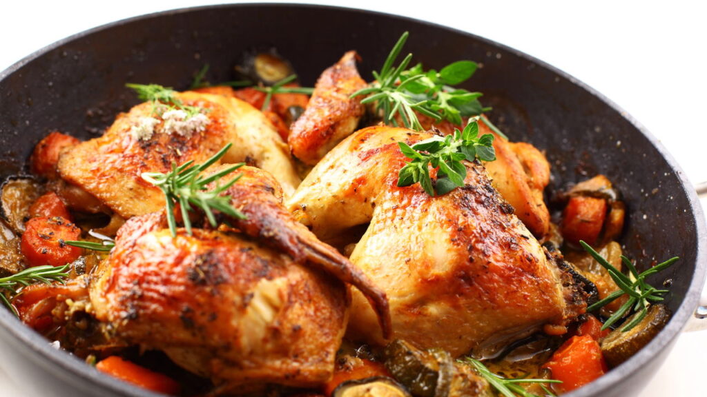 Frango crocante sem óleo que derrete na boca
