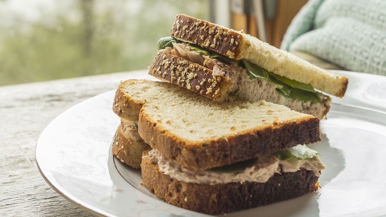 Sanduíche leve e saudável perfeito para dieta