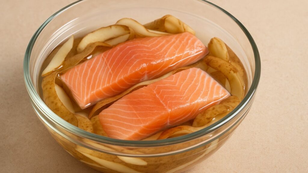 Neutralizar o cheiro de peixe pode ser um grande desafio na cozinha, especialmente após o preparo de pratos frescos. As cascas de batata destacam-se como uma solução prática