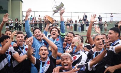Vasco campeão da Taça Guanabara Sub-20 (Foto: Dikran Sahagian/Vasco)