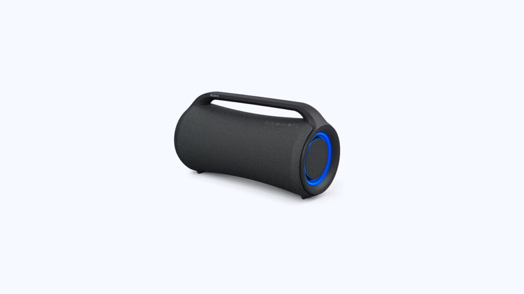 Três caixas de som portáteis com som potente e graves intensos