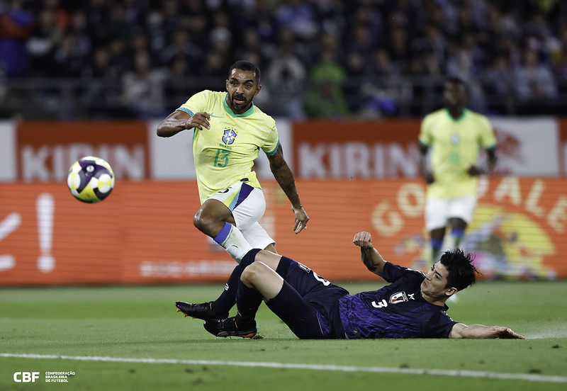 Paulo Henrique. Japão x Brasil - Tóquio Foto: Rafael Ribeiro/CBF