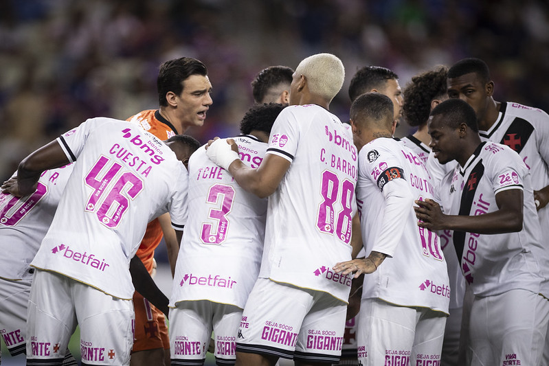 Fortaleza x Vasco se enfrentam em partida válida pela rodada 28 do Campeonato Brasileiro na arena Castelão em 15 de Outubro de 2025. Fotos: Dikran Sahagian/Vasco