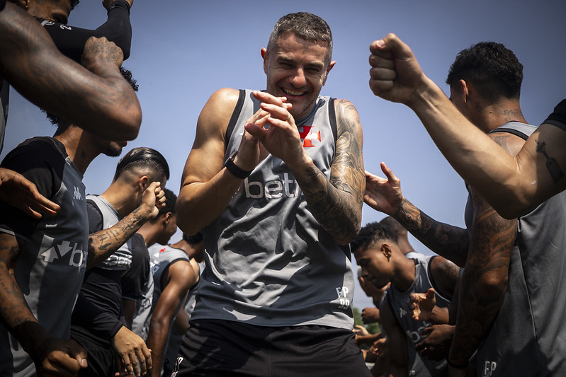 Vegetti. Treino profissional no CT Moacyr Barbosa em 17 de Outubro de 2025. Fotos: Dikran Sahagian/Vasco