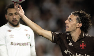 Nuno Moreira. Vasco da Gama x Fluminense pelo Campeonato Brasileiro realizado no Estádio do Maracanã em 20 de Outubro de 2025. Fotos: Matheus Lima/Vasco.