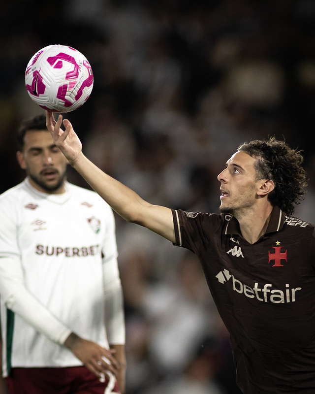 Nuno Moreira. Vasco da Gama x Fluminense pelo Campeonato Brasileiro realizado no Estádio do Maracanã em 20 de Outubro de 2025. Fotos: Matheus Lima/Vasco.