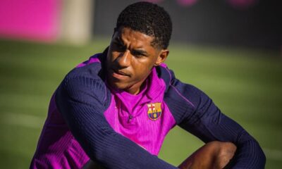 Rashford vive grande fase no Barcelona com apoio total de Hansi Flick