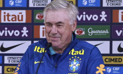 Jovem lateral do Botafogo é convocado por Ancelotti para a Seleção