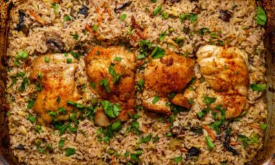 O arroz de forno com frango que vai conquistar toda a família