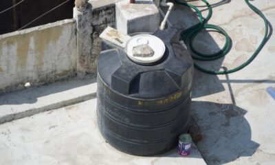 Caixas d’água pretas se tornam tendência em todo o país