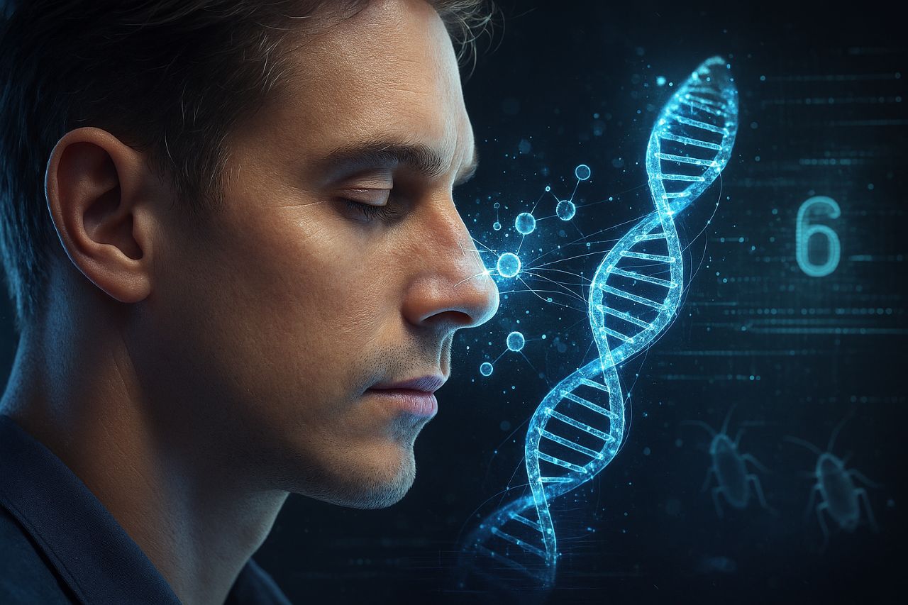 Apenas 7% da população mundial tem essa habilidade rara no DNA que não te deixa sentir 'cheiro de barata'