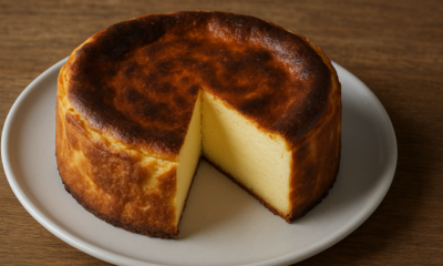 O bolo basco da vovó que virou paixão de família inteira