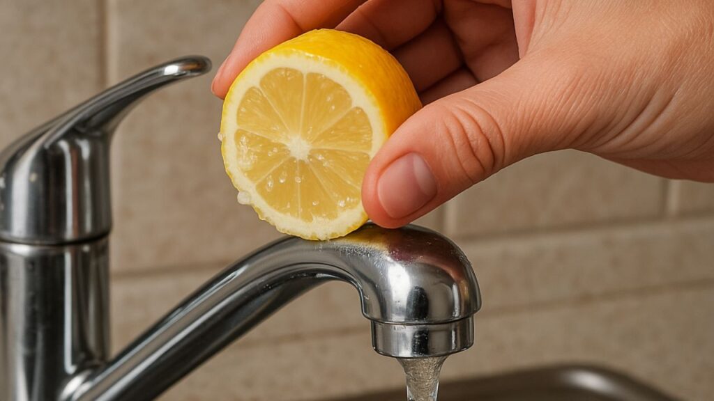 Você já testou limpar sua torneira com limão e sal? Esta combinação surpreendente pode oferecer uma limpeza prática e sustentável, deixando as superfícies brilhantes sem esforço