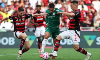 O Palmeiras não venceu nenhum confronto entre os times do G5 do Brasileirão
