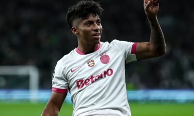 Brasileiro da Série C marca na Champions e garante a vitória do Sporting