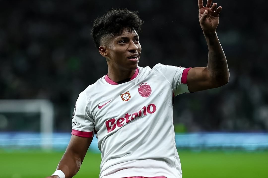 Brasileiro da Série C marca na Champions e garante a vitória do Sporting