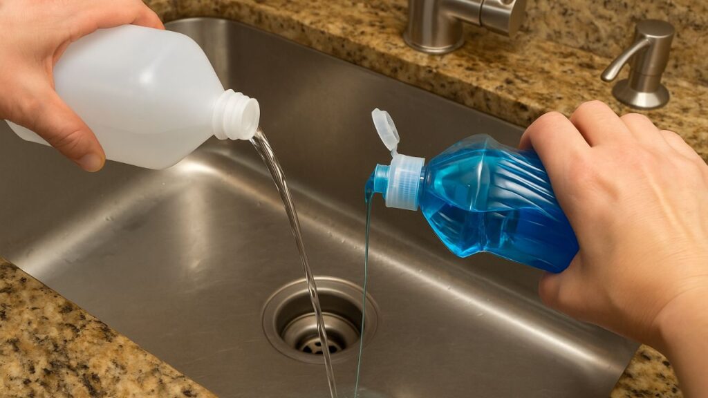 Quando se trata de limpeza doméstica, a mistura de álcool com detergente na pia é frequentemente vista como uma solução prática